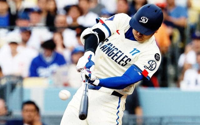 大谷翔平、日本人選手初の3年連続40号　バックスクリーンへ確信の一発　2試合ぶりアーチで自身4度目の大台　本拠地熱狂