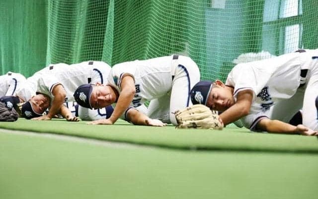 高川学園はリラックス重視　未来富山投手への対策に「自信はある」