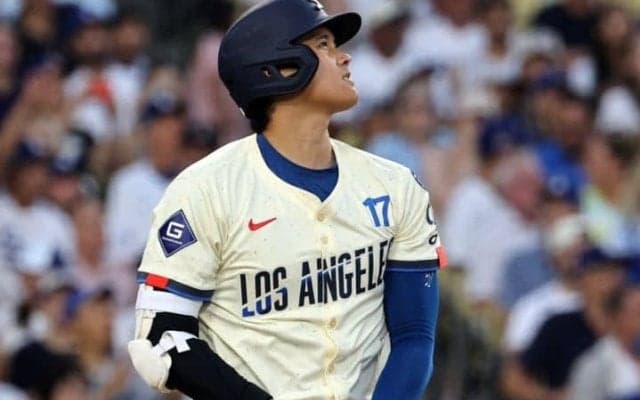 「……なんていう選手だ」投手と思えぬ規格外HRに敵局実況はまさかの沈黙　40号到達の大谷翔平は「別格」とあ然