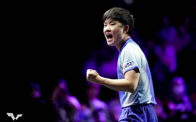 張本智和、中国撃破で日本勢唯一4強入りも「王楚欽とやるまでは負けられない」　“世界No.1サウスポー”との決勝熱望【WTTチャンピオンズ横浜】