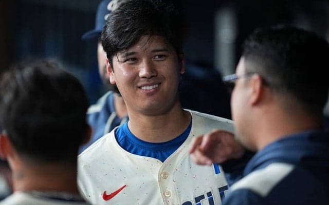 「可愛すぎて永久保存」大谷が40号後に届けたデコピンの“近影”に悶絶「ビクゥってなってる」