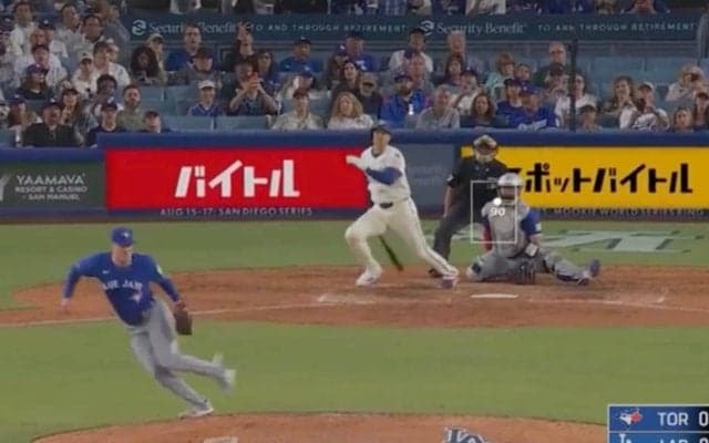 何してんだよ！ 大谷翔平、ピッチャーライナーで“まさかの展開”「これはアカン」「どうした」相手野手陣の様子がおかしくなる