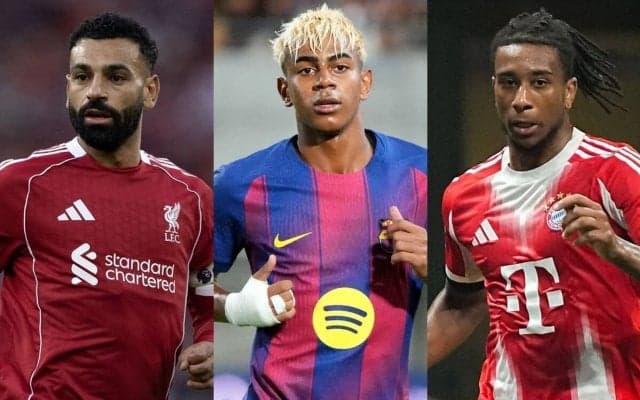 サラー、ヤマル、オリーセ...ヨーロッパサッカーは今季も「逆足ウイング」の活躍に注目