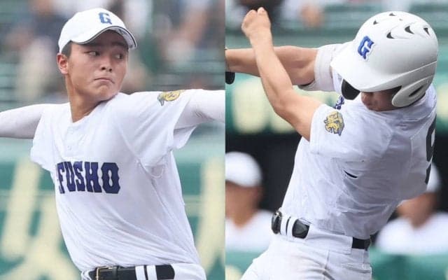 県岐阜商が夏甲子園40勝達成！柴田完投、ハンディ乗り越えた横山が同点打！日大山形は2大会連続初戦敗退【25年夏甲子園】