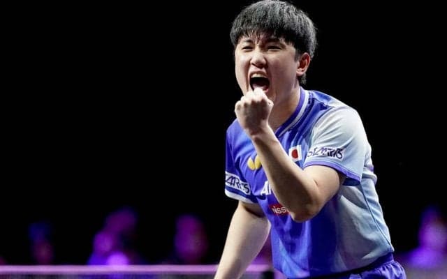 快勝の張本智和、決勝で激突可能性の両雄は「どちらも格上」　日本のエースがアメリカ勢撃破で戴冠に王手【WTTチャンピオンズ横浜】