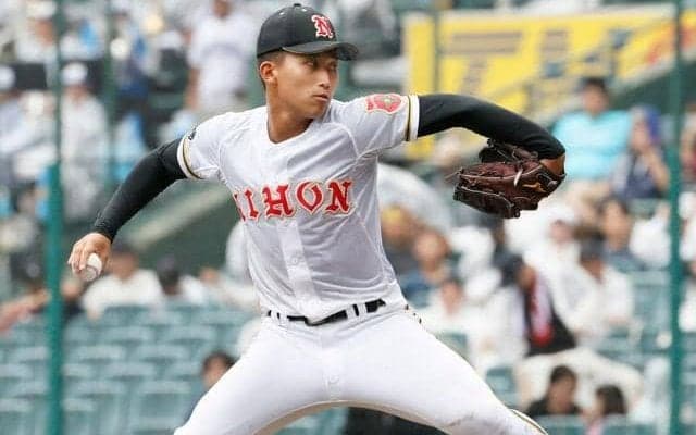 日大山形の2番手・本田　「1点差でバトン渡してくれたのに」