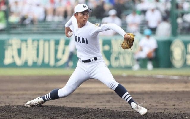 故障を乗り越えた北海の元エースが甲子園で自己最速の147キロ！「4年後に支配下でプロに行ける投手になりたい」