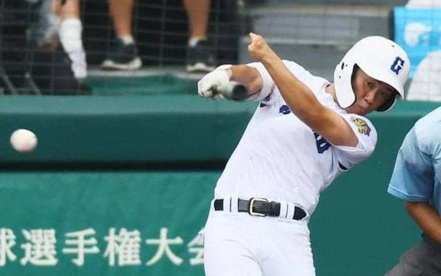 打ち取られていた球を狙い打ち　県岐阜商の攻め手は長打だけじゃない