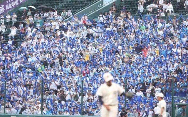 「甲子園で聞けるなんて」まさかの名曲に騒然　“共闘”美爆音に感動「まさに青春」
