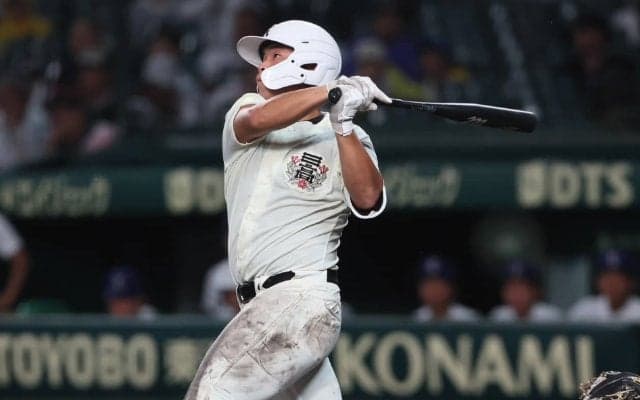 日大三が2年生4番の1発で夏甲子園30勝！初出場の豊橋中央「猪木顔」高橋好投も1発に泣く…【25年夏甲子園】