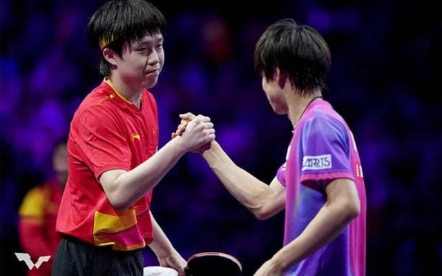 中国・王楚欽「勝ちたい気持ちが先走った」戸上隼輔との攻防を制し4強入り【卓球 WTT横浜】