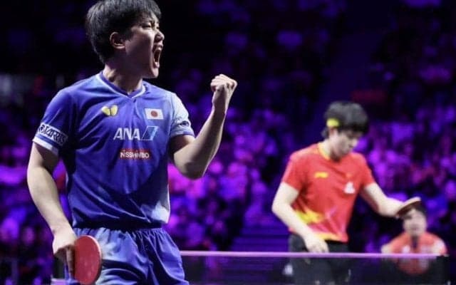 「負けを認めるべき」張本智和の世界制覇に広まる衝撃！　敗れた世界王者・王楚欽に中国メディアは苦言「もう一強時代は終わった」