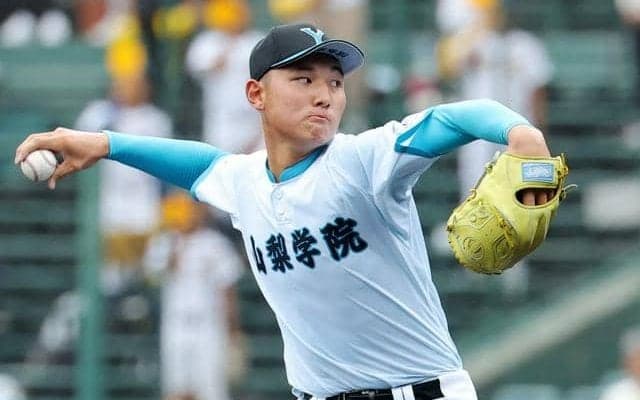 持ち味異なる山梨学院の「ダブルエース」　菰田と檜垣が鮮やかな継投