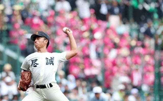 尽誠学園、先発広瀬が完封　東大阪大柏原は先頭打者の出塁生かせず