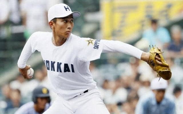 500日ぶり甲子園で登板　自己最速で心残り晴らす　北海・松田投手