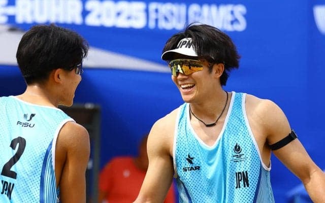 「二刀流」水町泰杜がビーチバレーで感じる成長　海外勢の試合からも吸収して「もっと強くなりたい」