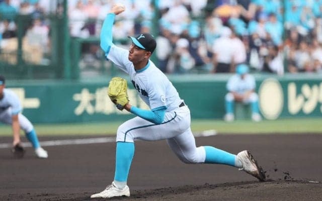 山梨学院の超大型右腕が今大会3位タイとなる147キロをマーク！140キロ超えは37人に【7日目球速】