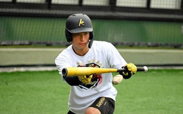 決勝満塁弾放った父に続き甲子園の舞台に　神村学園・西原維吹選手