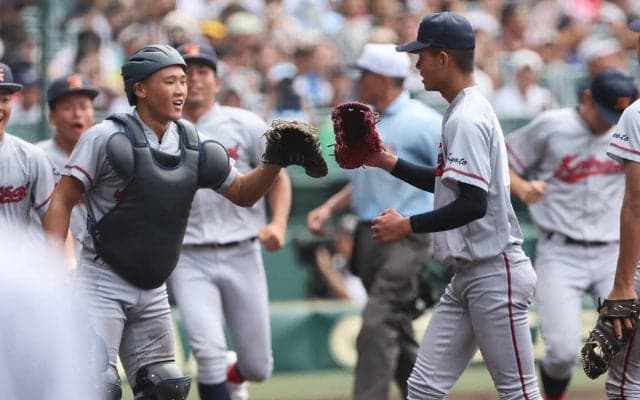 京都国際が優勝候補・健大高崎撃破！バッテリーの「裏をかく配球」が功を奏す【25年夏甲子園】