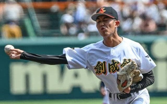 創成館、先発奥田が6回無安打の好投　神村学園は九回つながらず