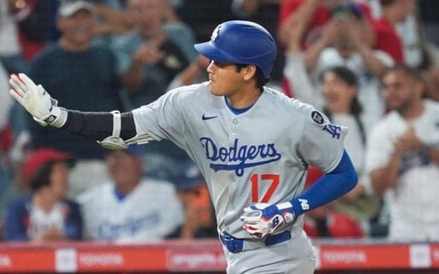 大谷翔平にエ軍放送局が“絶句”「1スイングで…」　最強守護神を粉砕…余韻噛み締めた18秒