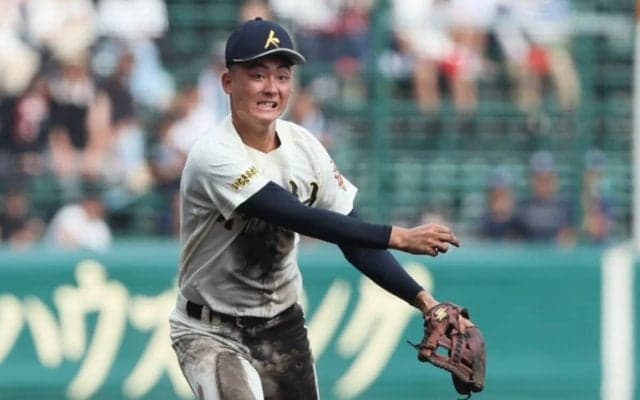 神村学園の大型遊撃手がプロ1本を表明！指揮官は「神村学園史上ナンバーワンショート」と絶賛