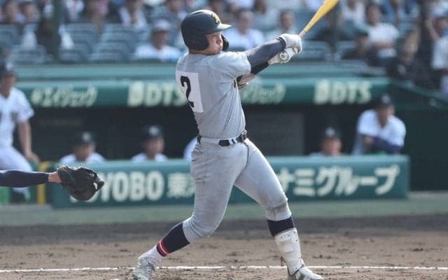 仙台育英の川尻に高い将来性！パワフルな打撃は超高校級【25年夏甲子園】