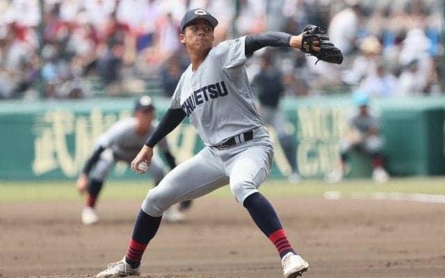 中越の148キロ右腕は「自分は高卒プロ志望だけど…」と進路は熟考【甲子園】