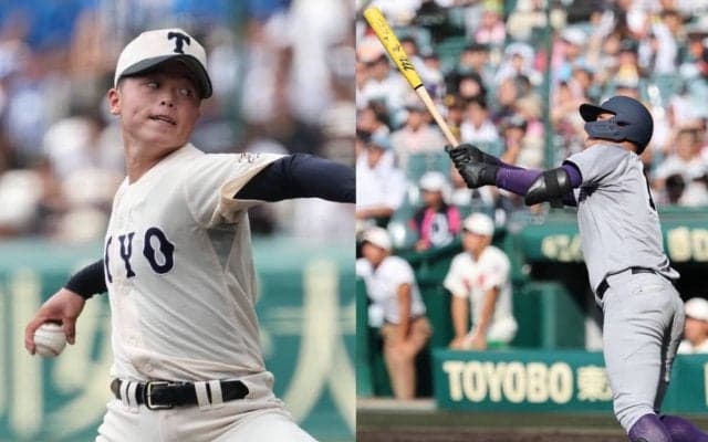 花巻東が誇る2年生スラッガーが、東洋大姫路が誇る右腕エースと対決！【第107回夏甲子園・15日みどころ】