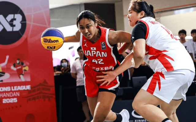 FIBA3x3ユース・ネーションズリーグ2025アジアSTOP3…2連勝中の女子日本代表が3位に