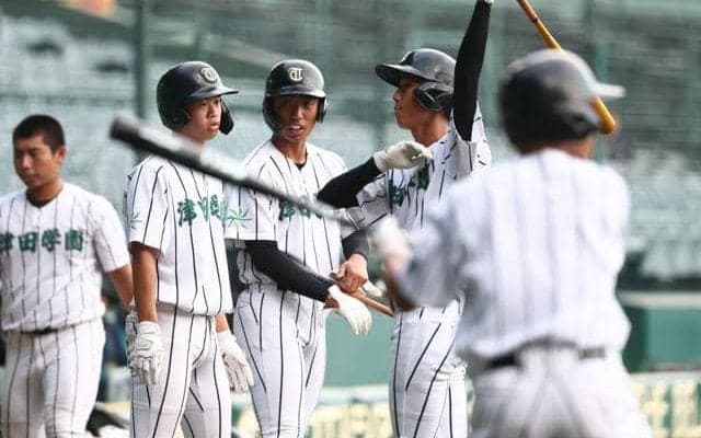 不戦勝の津田学園、横浜との次戦へ意気込み　「自分の投球するだけ」