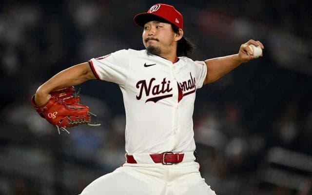 小笠原慎之介が僅か4球でメジャー初勝利　シュワーバーを三振→直後に逆転…7試合目で待望の白星