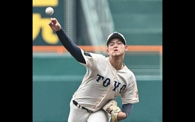 復帰登板で九回締めた東洋大姫路・阪下　「日本一のラストピースに」