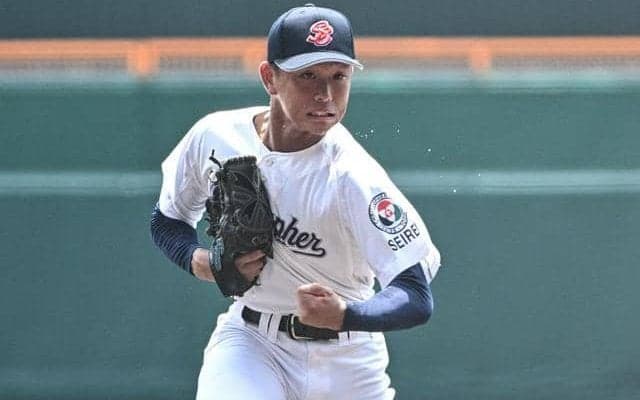 聖隷クリストファーの2年生・高部、9奪三振の好投　「もう1回…」