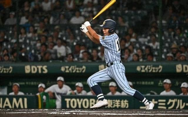 適時打につながるチーム初安打　代打で出場、東海大星翔の2年高田