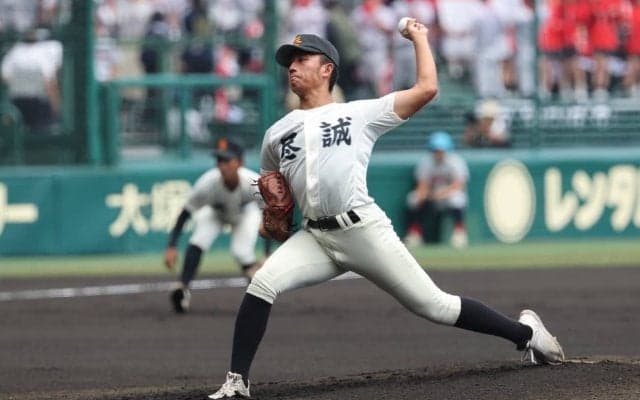 尽誠学園が京都国際に惜敗…エース左腕が7回まで1失点の好投も終盤に逆転許す【25年夏甲子園】