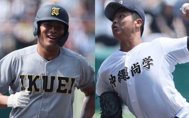 仙台育英のスラッガーたちが、大会屈指の剛腕・沖縄尚学の末吉に襲いかかる！【第107回夏甲子園・17日みどころ】