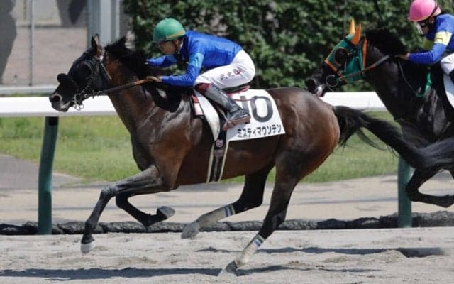 【札幌6R】ミスティマウンテンが抜け出す…武豊メイショウゲキハは2着