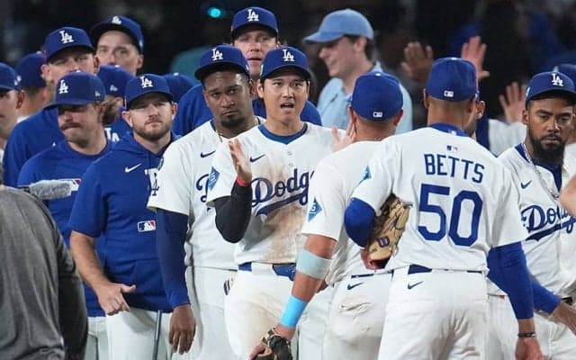 大谷翔平出場の試合でX困惑「デカいな…」　中継に映った“日本産”にどよめき