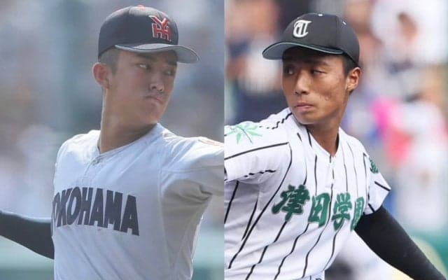 横浜は今大会未だ無失点の2年生右腕・織田翔希、津田学園は左腕エース・桑山 晄太朗が先発！【25年夏甲子園】