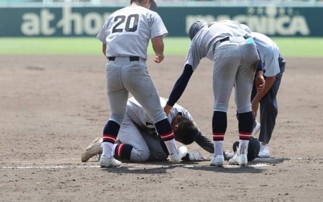 仙台育英・吉川が号泣、沖縄尚学の怪腕から川尻が3安打3打点も勝利に届かず【25年夏甲子園】