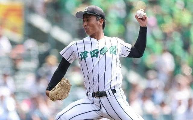 最後まで強気の投球　津田学園・エース桑山「横浜とやれて良かった」