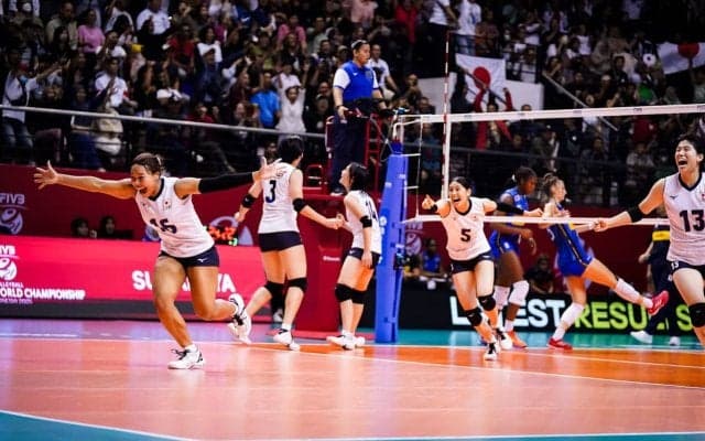 U21女子日本代表　世界選手権決勝でイタリアに惜敗も銀メダルを獲得