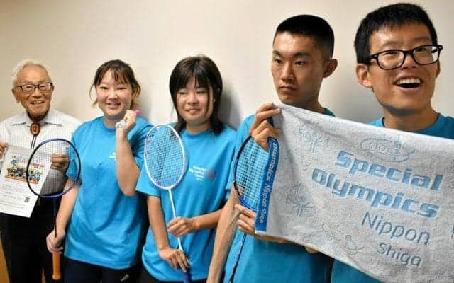 知的障害者のバドミントン競技会、彦根で10月に　参加費CFで募る