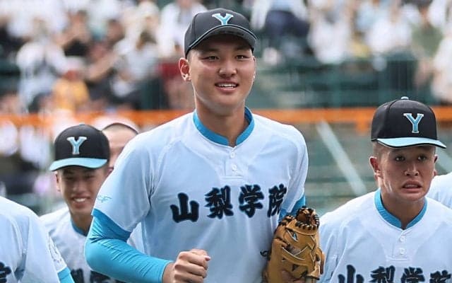 規格外のスケールに思わず「なんだこいつ」”怪物二刀流”菰田陽生との出会いを山梨学院・吉田監督が明かす【25年夏甲子園】