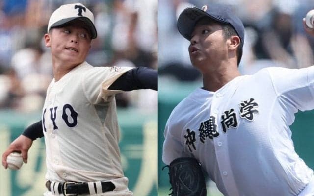 沖縄尚学の剛腕、東洋大姫路の右腕エースが激突！注意すべきキーマンは？【第107回夏甲子園準々決勝みどころ】