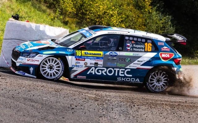 ERCズリンはヤン・コペッキーが通算12勝目。新井大輝はR5勢最上位でフィニッシュ