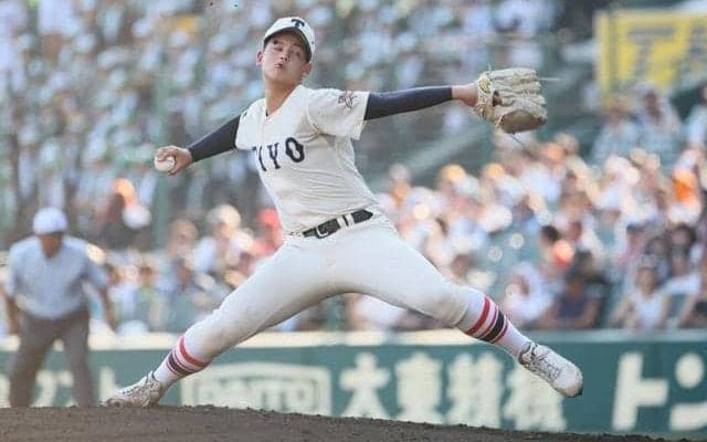 制球に苦しんだ東洋大姫路・阪下　「木下をもっとここで…」と涙