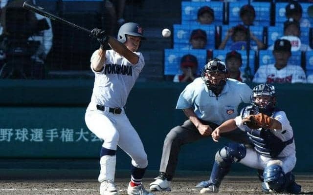 勝負強さ見せた意地の適時打　春夏連覇ならず　横浜・阿部葉太主将
