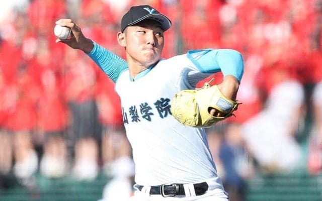 牛乳嫌いでも身長194cm…山梨学院・菰田に“衝撃事実”　県大会で先発がゼロだった理由